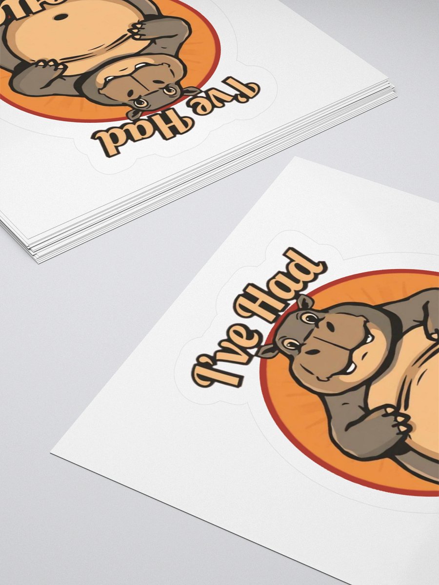 I've Had Enough Funny Sticker product image (8)