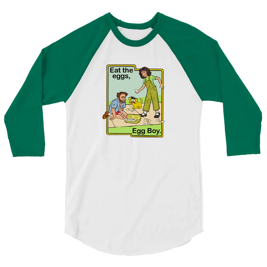 Eat The Eggs Raglan T-Shirt product image (66)