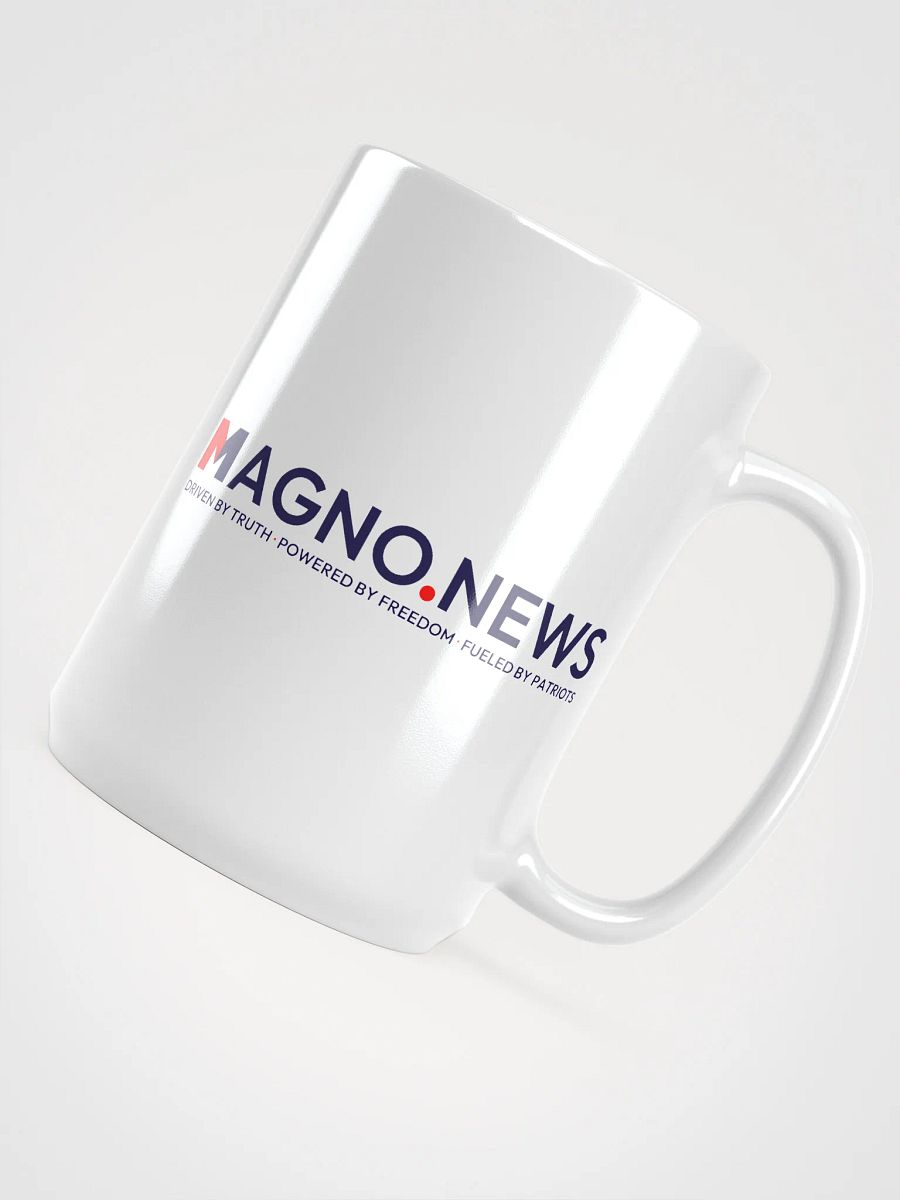 White Glossy Mug by MAGNO NEWS product image (4)