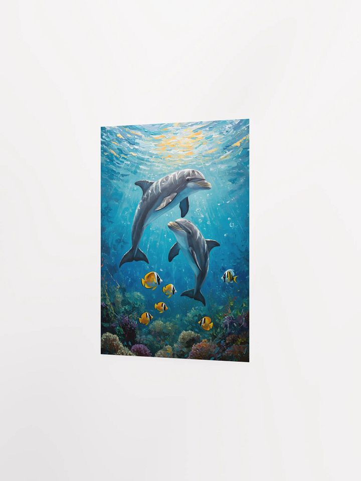 Bottlenose Dolphins: Ocean's Acrobats Poster product image (2)