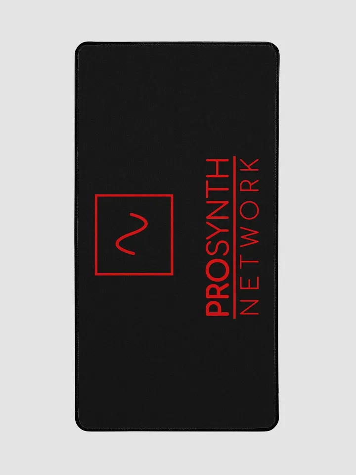 Pro Synth Network Desk Mat (Red/Black) product image (2)