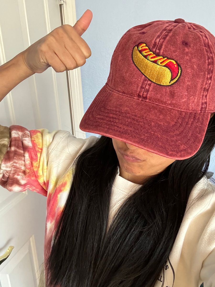 Hot Dog Embroidered Hat 🌭 product image (4)