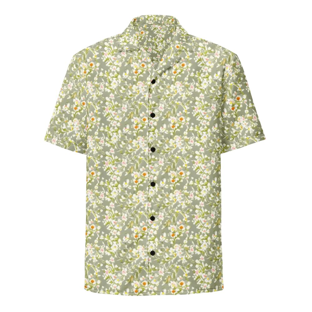 Floral Pattern Primrose Flowers Hawaiian Shirt product image (1)