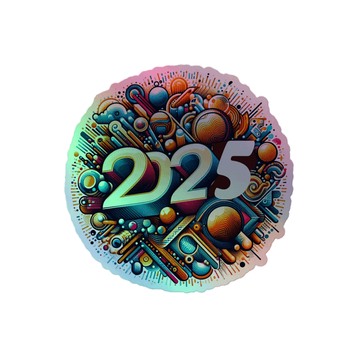 2025 Holographic Dreams Sticker Sheet product image (2)