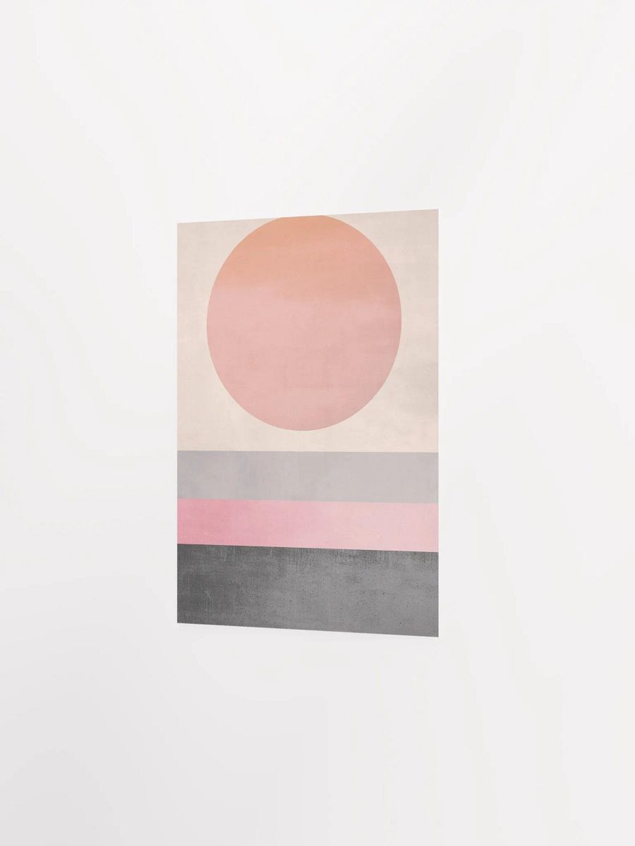 Modern Minimalist Circle Poster product image (4)