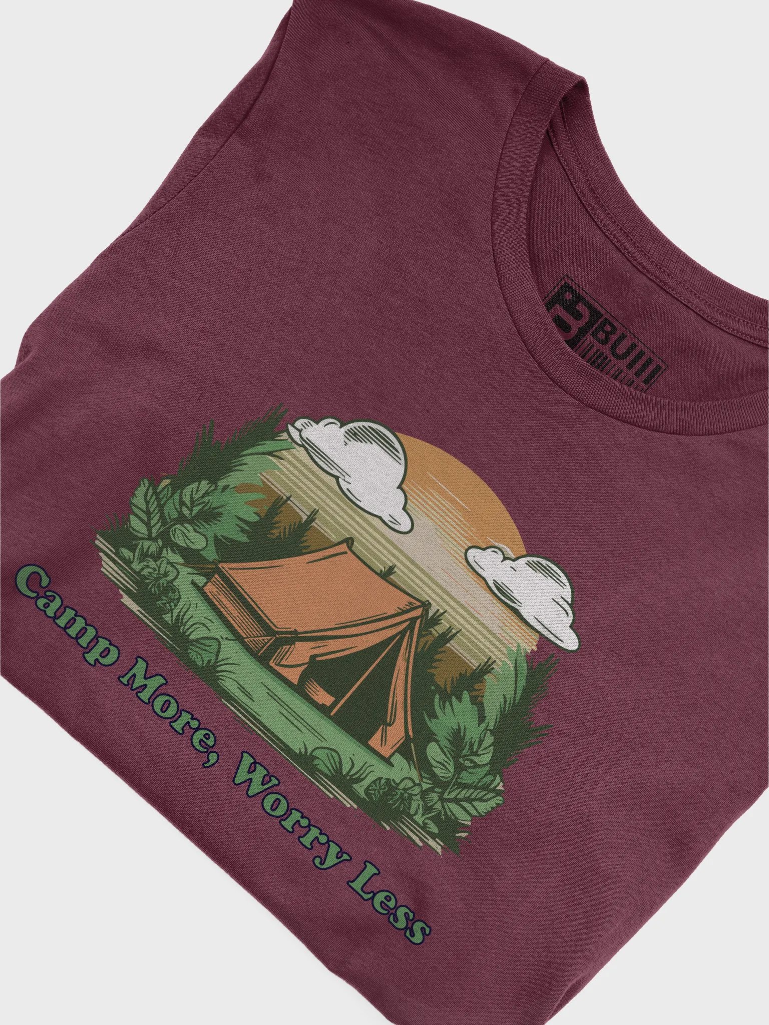 BUIII: Camp More, Worry Less T-Shirt product image (3)