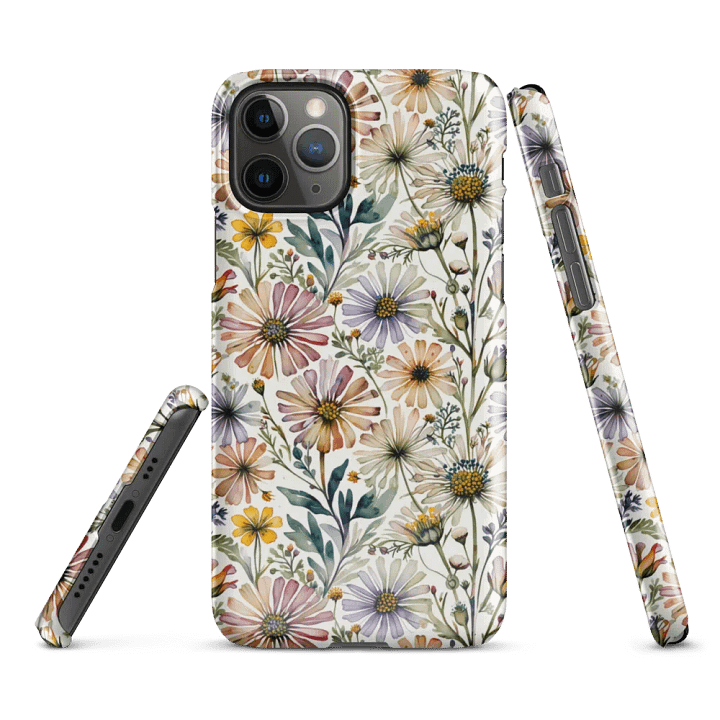 Watercolor Floral iPhone Snap Case product image (2)