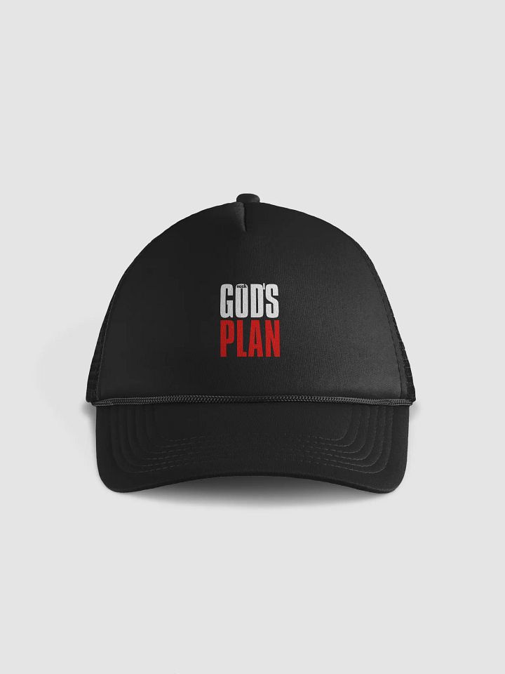 GOD'S PLAN Foam Trucker Hat product image (2)