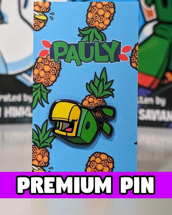 Pauly the Parrot Pin product image (1)