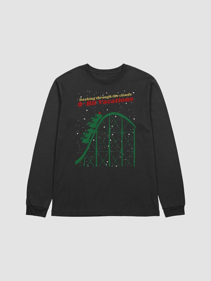 Dashing through the Clouds Christmas Long Sleeve Tee product image (4)