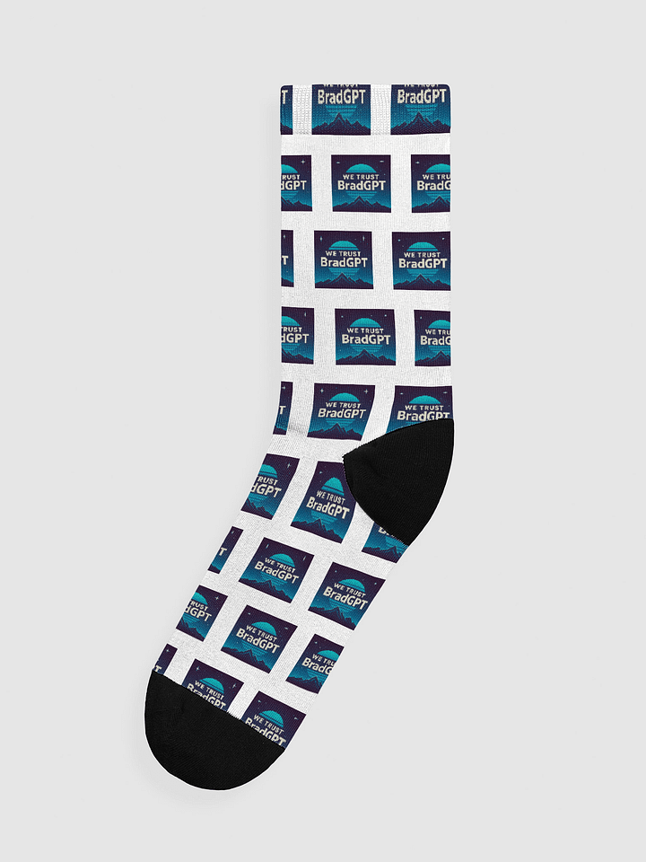 we trust BradGPT Crew Socks product image (1)