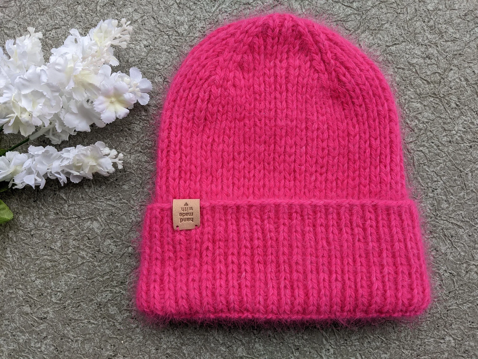 Ribbed Knit Winter Hat Pattern product image (6)