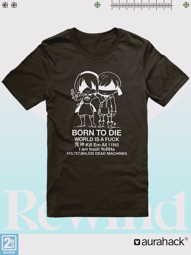 BORN TO DIE - SHIRT - BLACK product image (1)