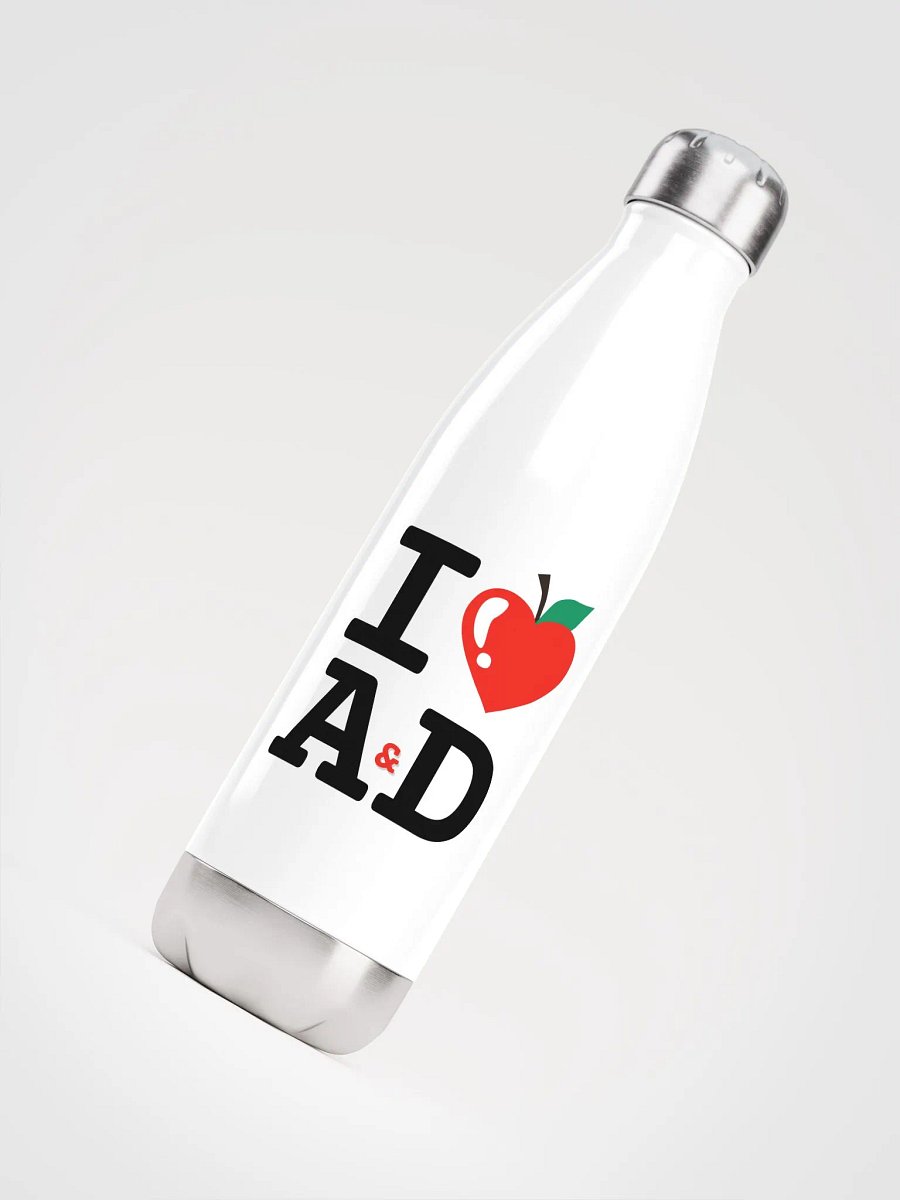 I Heart AD Water Bottle (NY Red) product image (4)