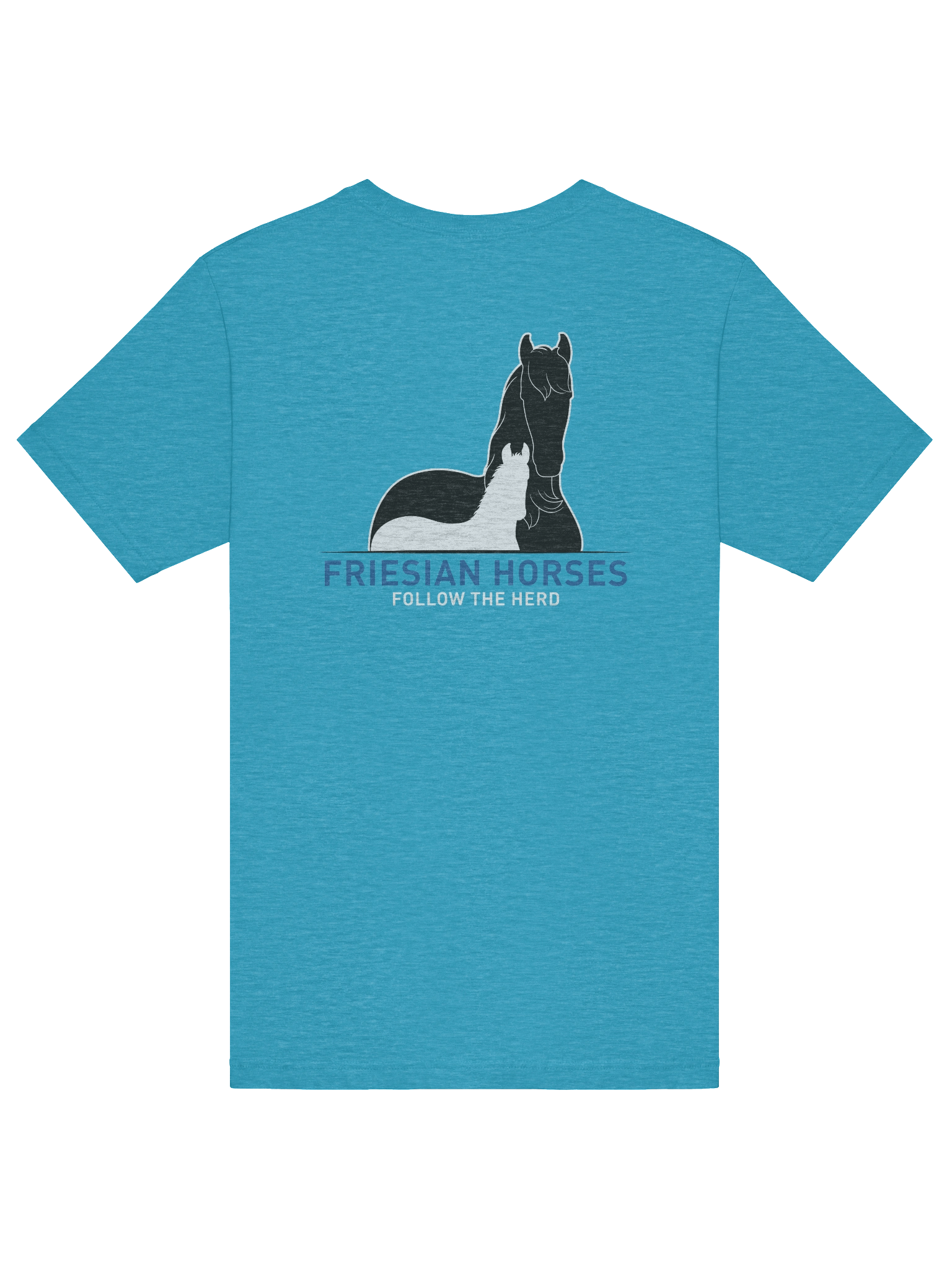 Friesian horses logo T-Shirt product image (30)
