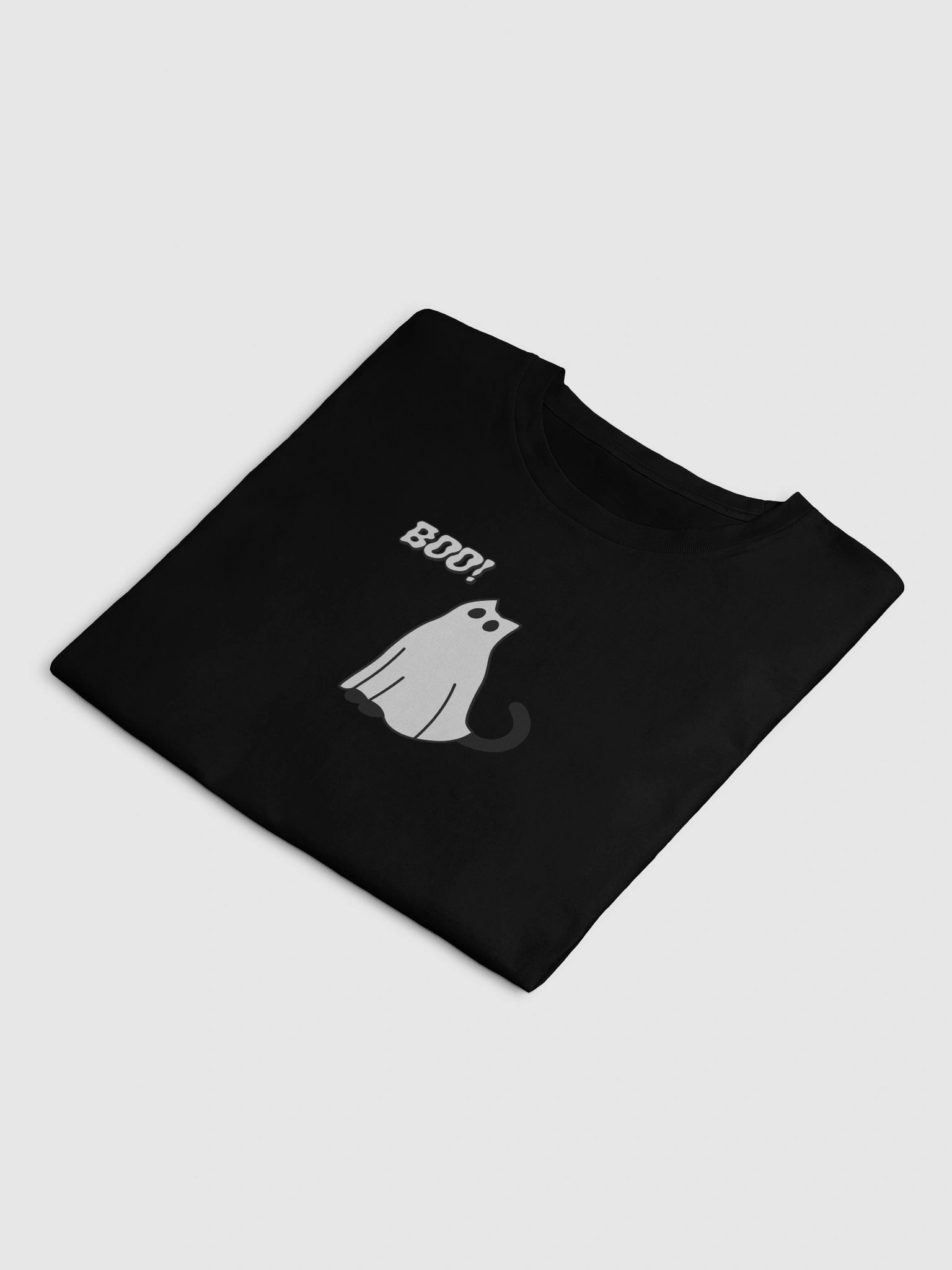 Scary Ghost Cropped Tee product image (19)