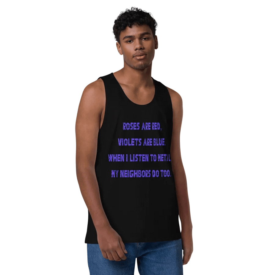 Roses Are Metal Tank Top product image (20)