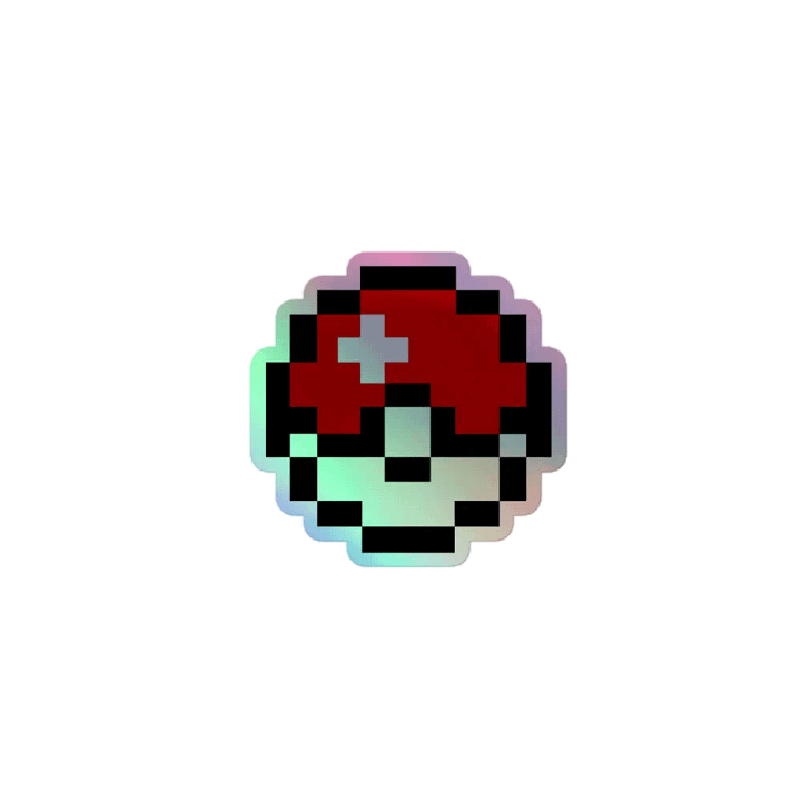 POKEBALL Holographic Sticker Sheet product image (1)