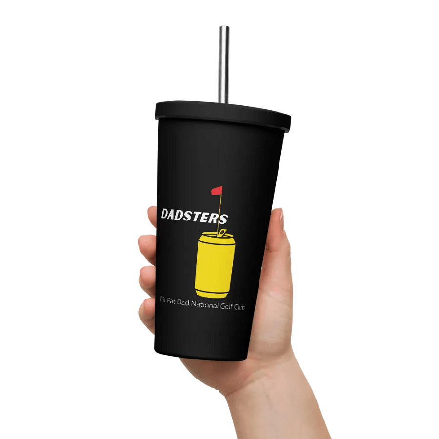 Dadsters National Golf Club Tumbler with Straw product image (14)