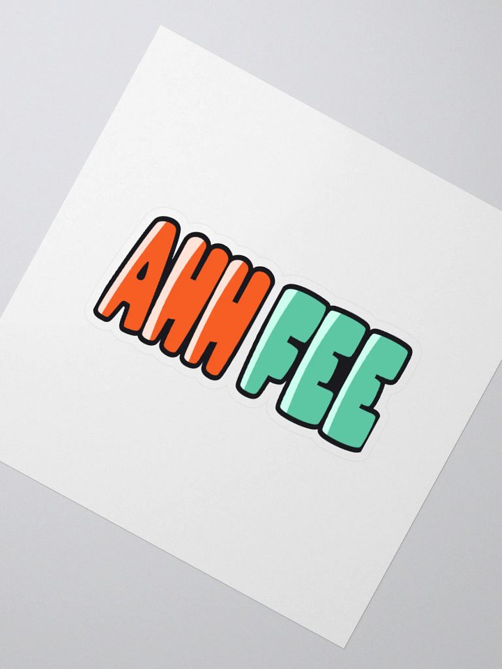Ahh Fee Sticker product image (6)