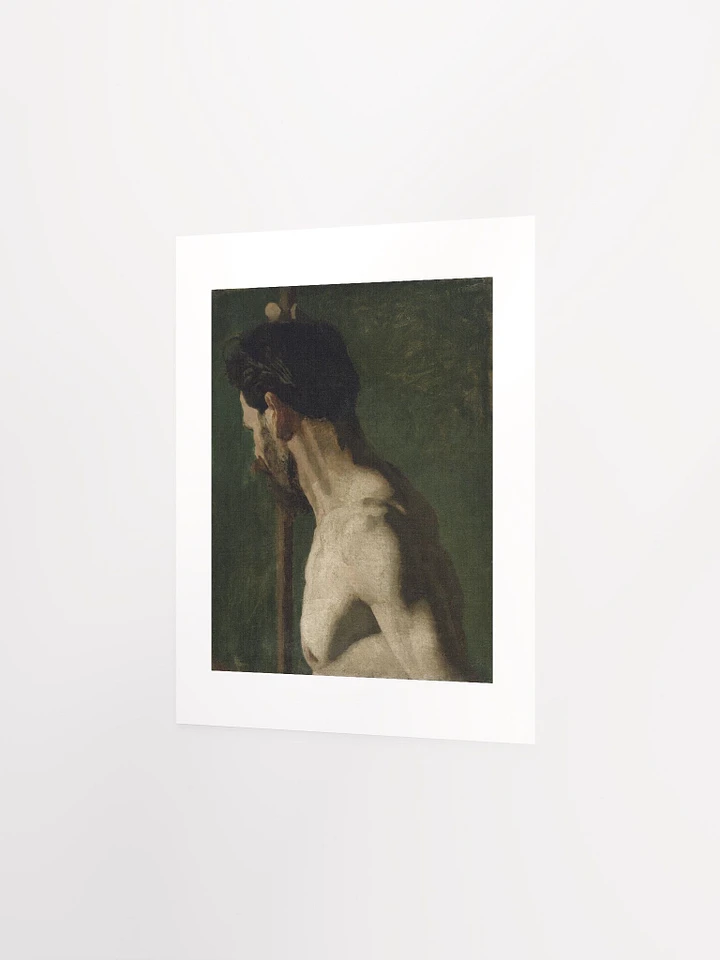 Study Of A Nude Man (The Strong Man) By Thomas Eakins (c. 1869) - Print product image (2)