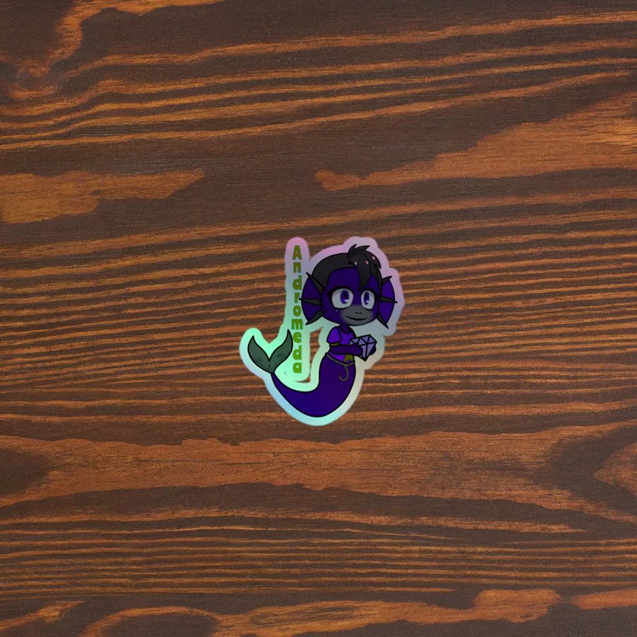 Andromeda - Galaxy Monkees - rainbow sticker product image (3)