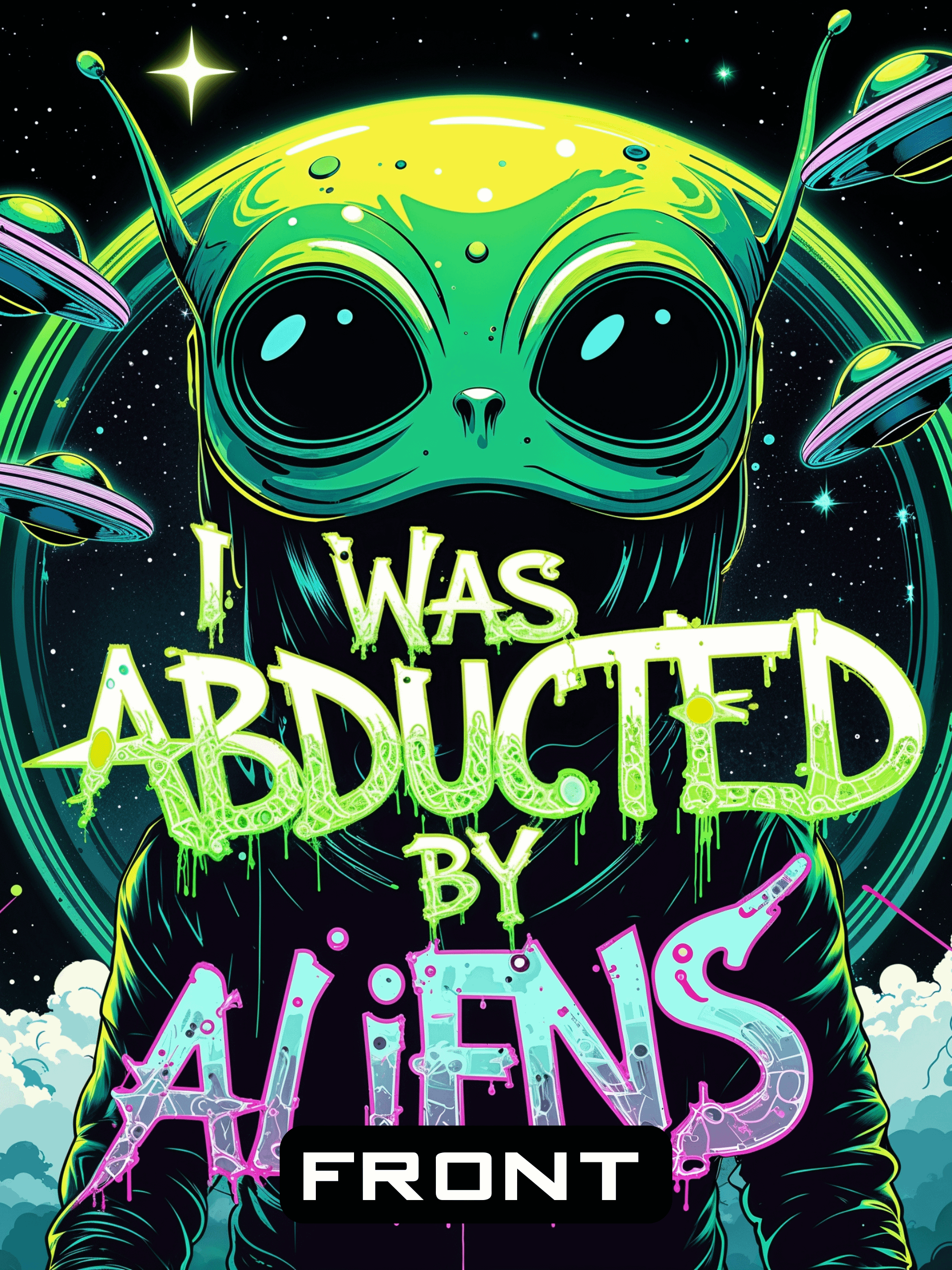 🍄 My Ride’s a UFO – Zero emissions, maximum attention product image (1)