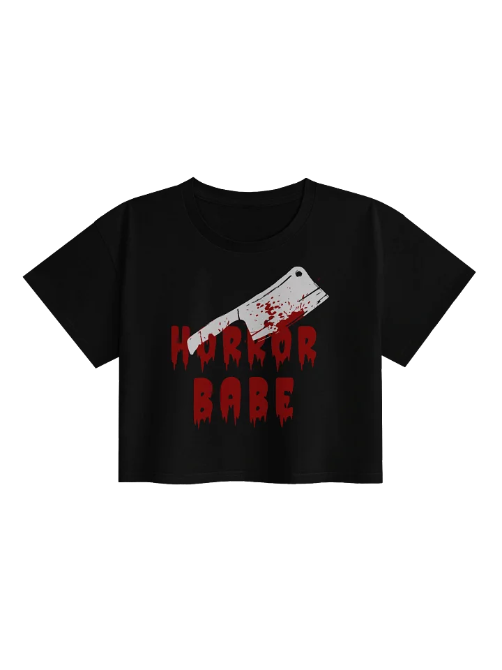 Horror Babe Crop Top product image (1)