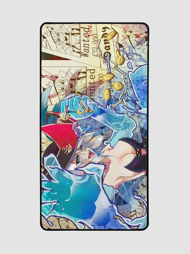 Captain Dandyfloss Wanted Desk Mat 15.5" x 31.5" product image (2)