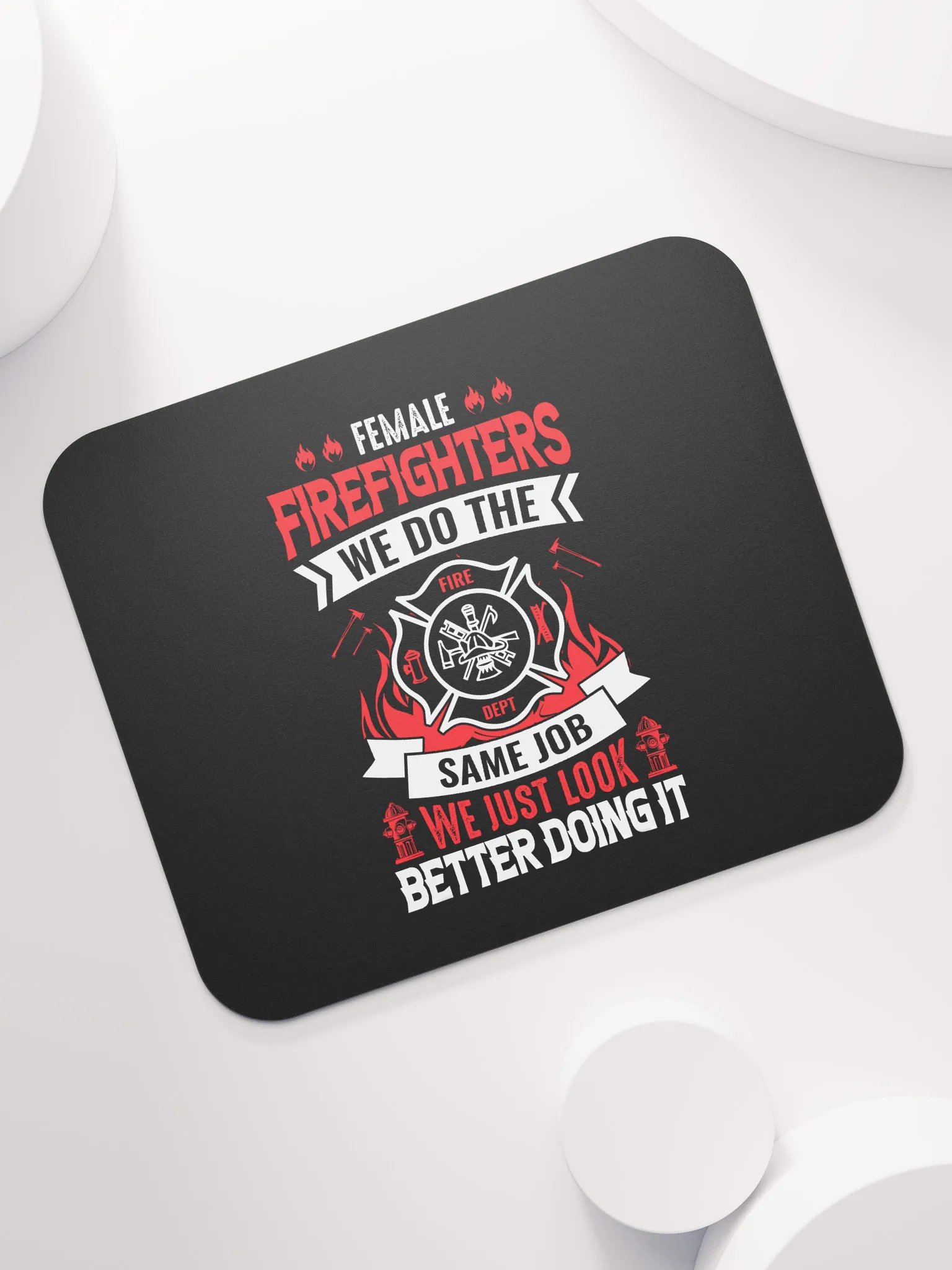 Female Firefighters - Mouse Pad product image (7)