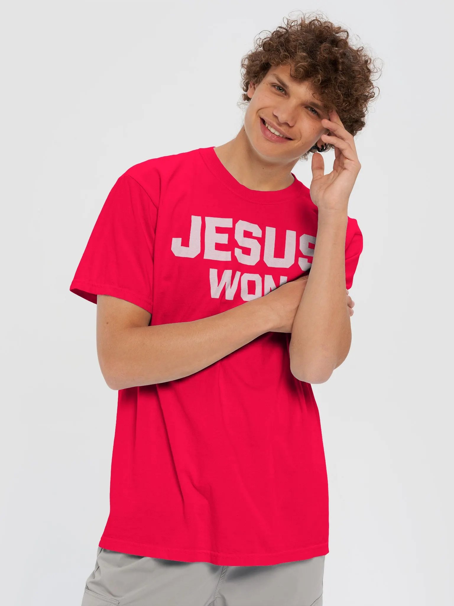 Jamey Chadwell Jesus Won Shirt product image (7)