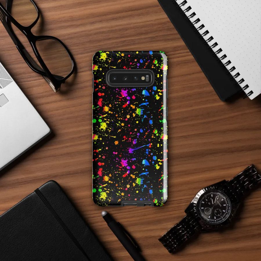 Neon Splatter Burst Tough Case for Samsung® product image (57)