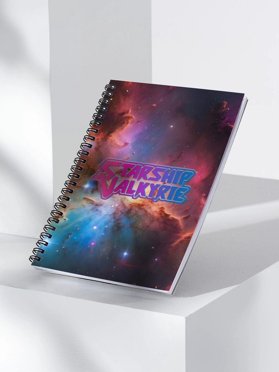 Starship Valkyrie Bi Pride SSV Logo Nebula Notebook product image (3)