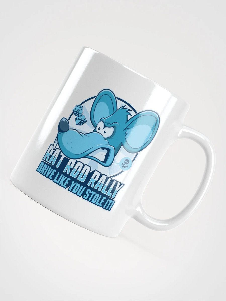 Funny Rat Rod Coffee Mug – Hot Rod Rally Cartoon Cup product image (4)