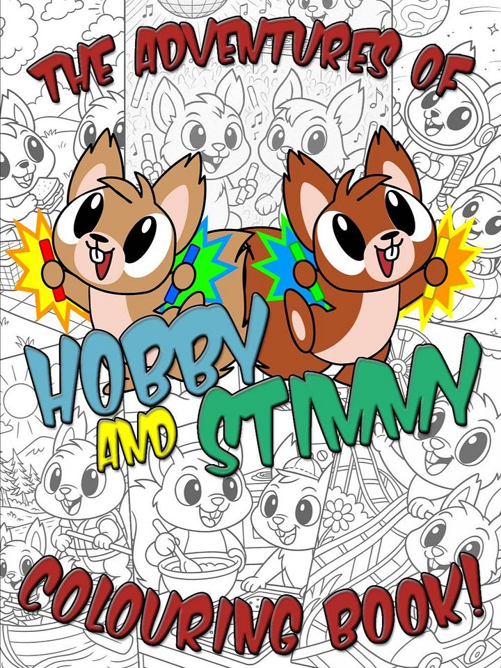 The Adventures of Hobby & Stimmy Colouring Book product image (1)