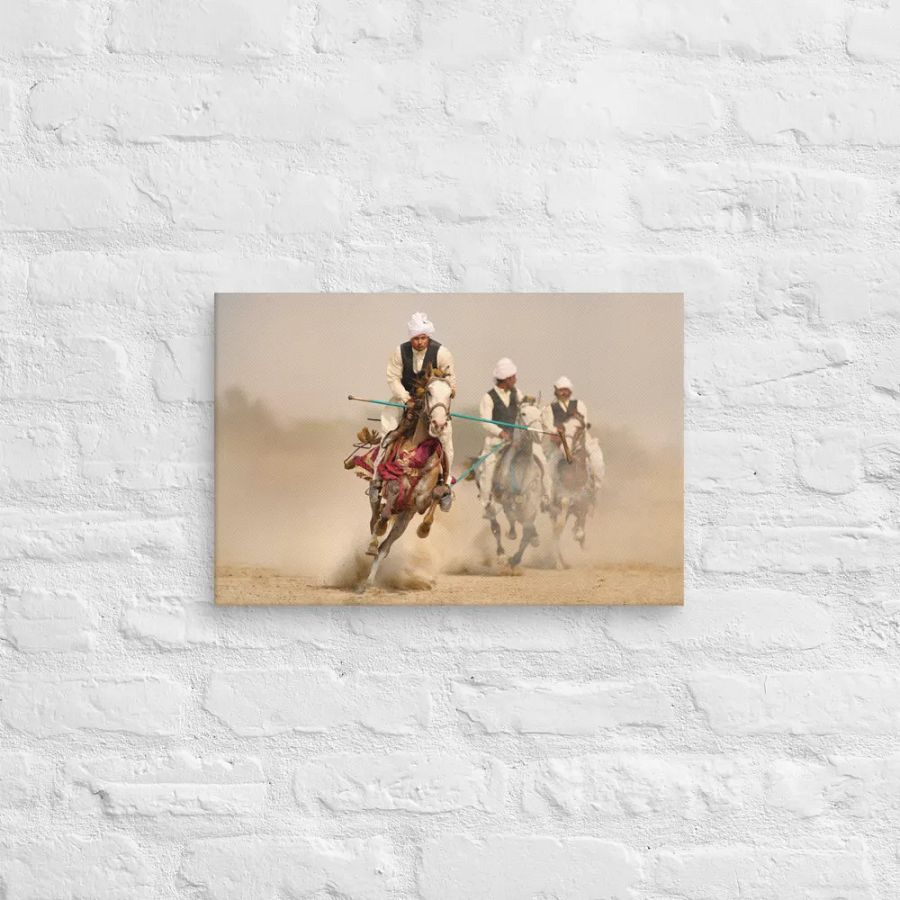 Dusty Terrain Gallop Canvas product image (2)