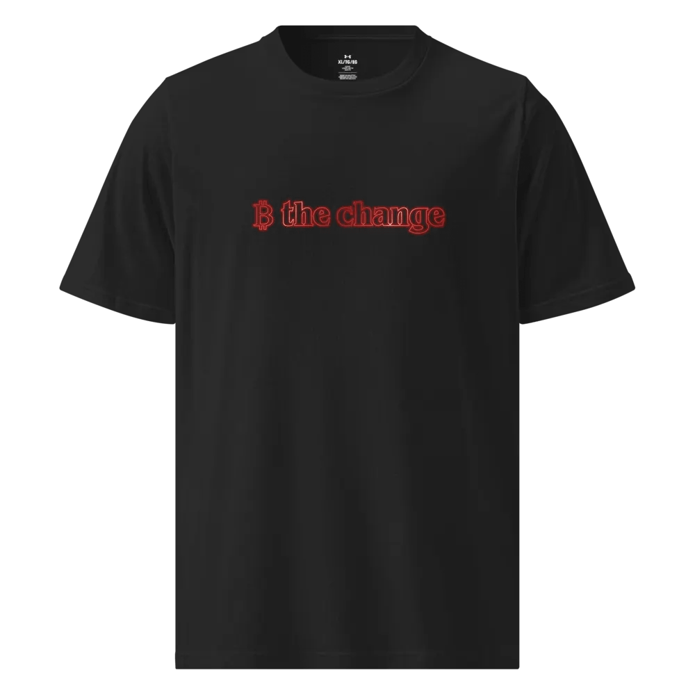₿ the Change Bitcoin Symbol Under Armour® T-Shirt product image (1)