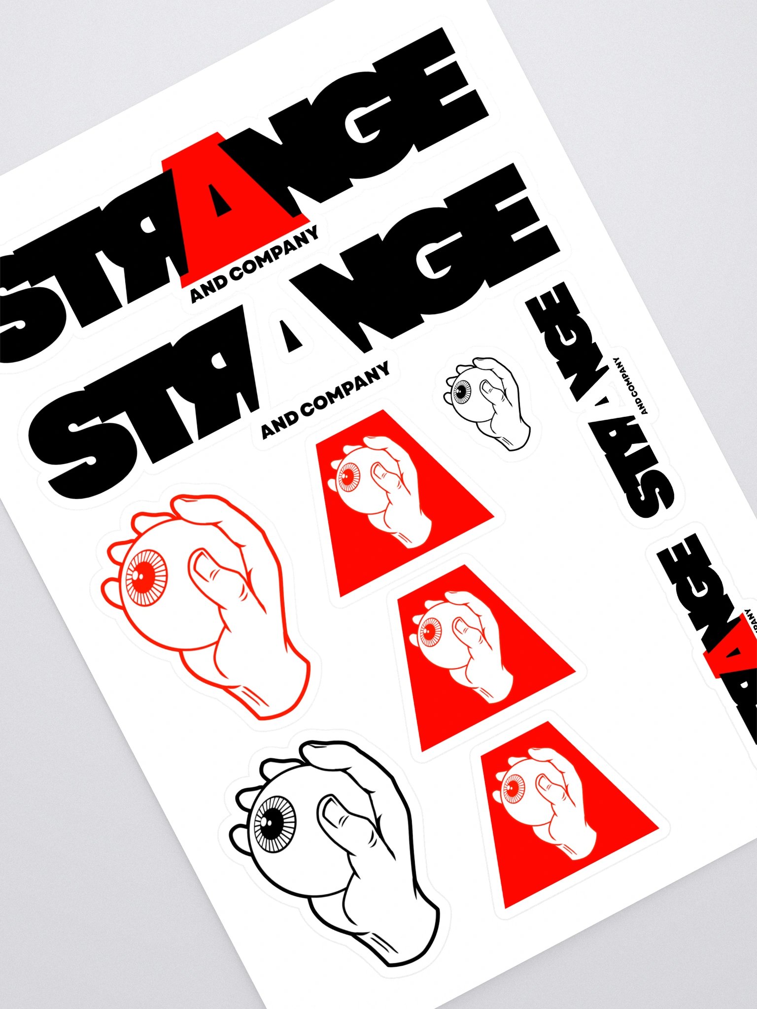 Strange & Co. Sticker Sheet product image (1)