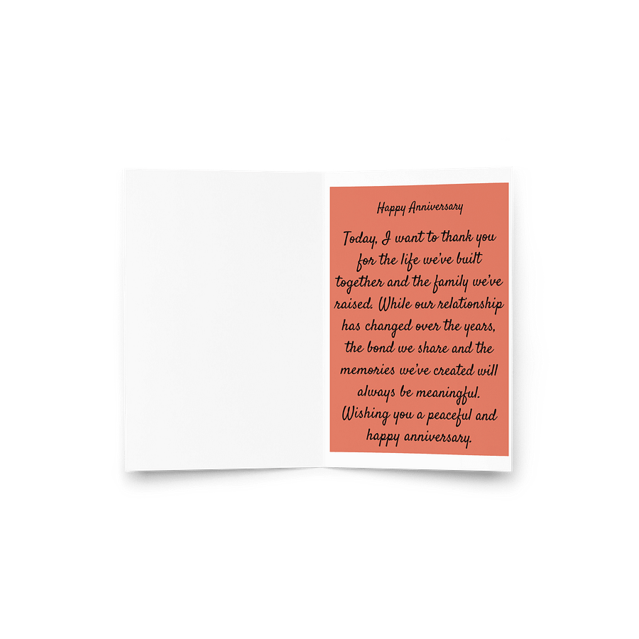 Anniversary card - Married couples product image (7)