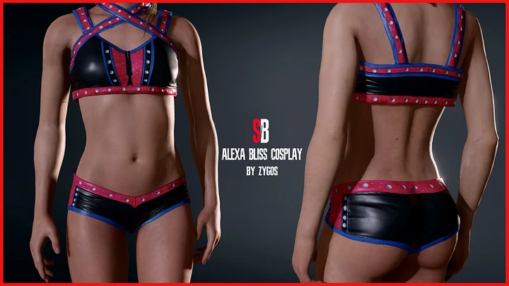 Resident Evil 2 Remake: SB Bliss cosplay '20 Mod product image (1)