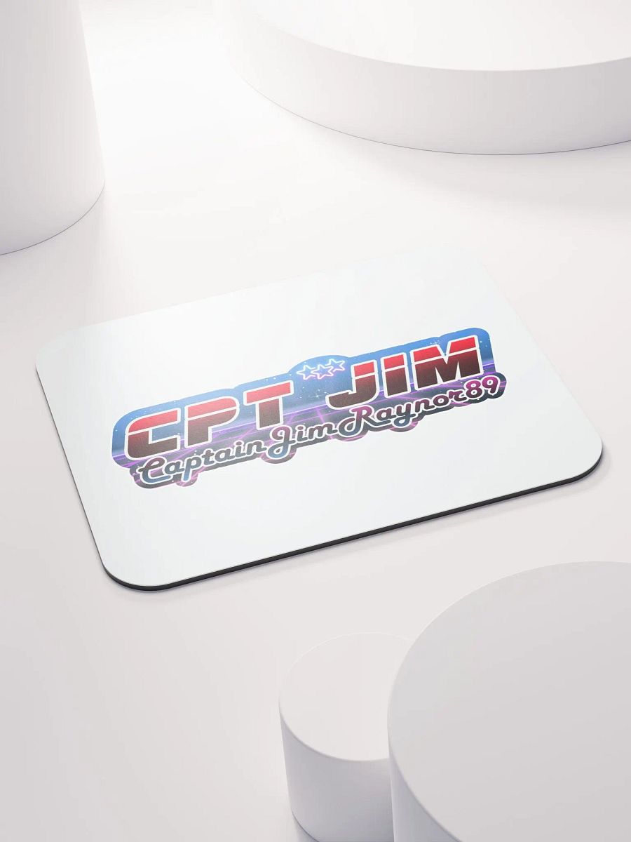 Retro Futuristic Captain Jim Mouse Pad product image (4)