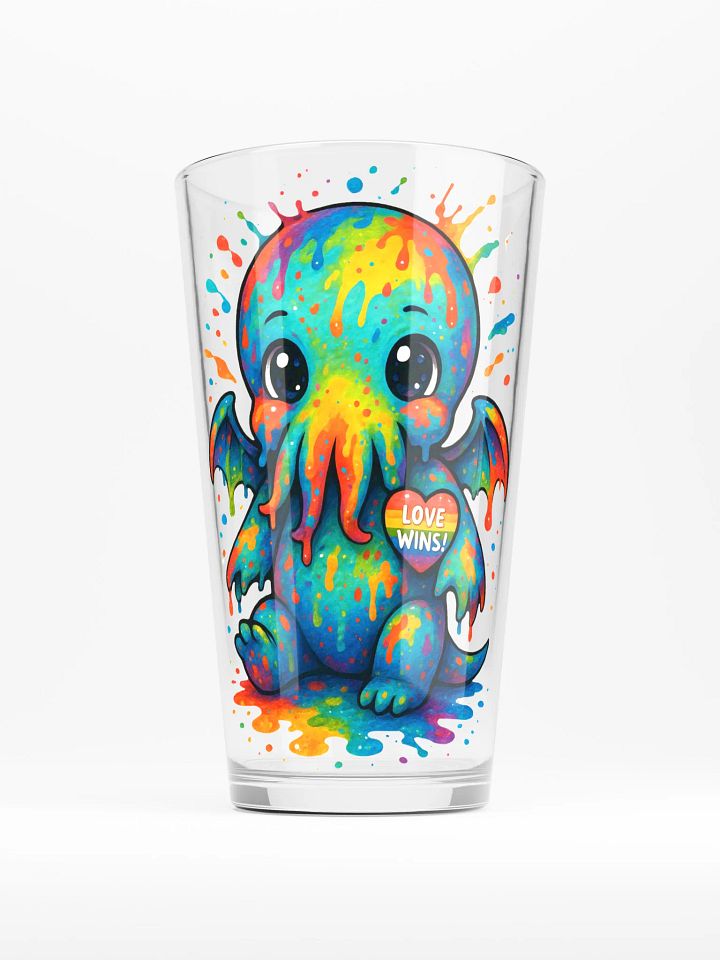 Love Wins Pint Glass product image (1)