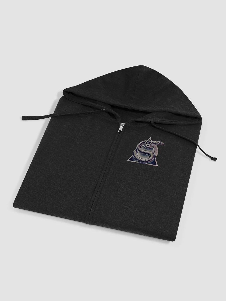 ALT_I_STICK WASHED FLEECE ZIP UP HOODIE - INDEPENDENT TRADING CO. product image (4)