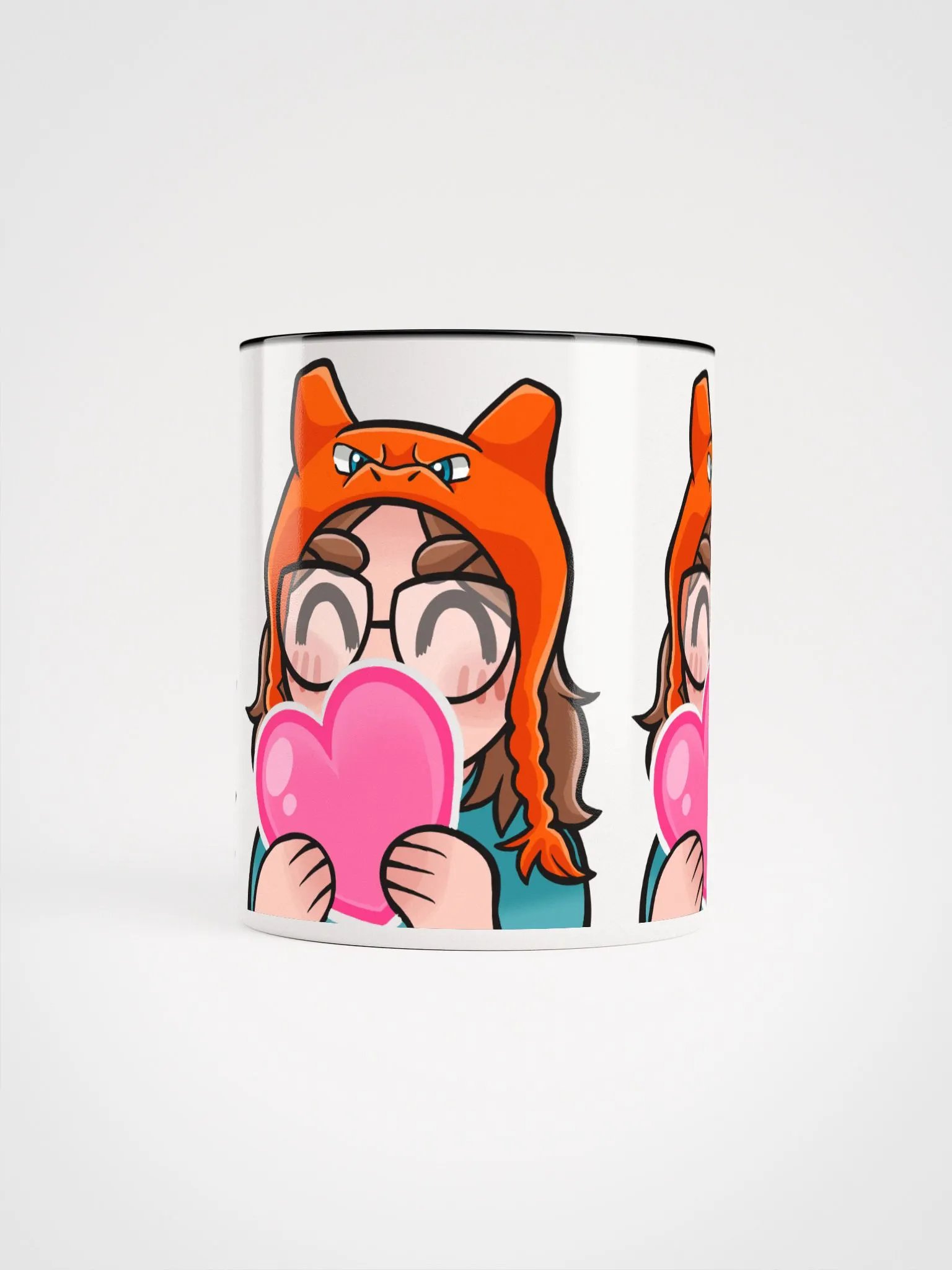 Brave Love White/Black Mug product image (9)
