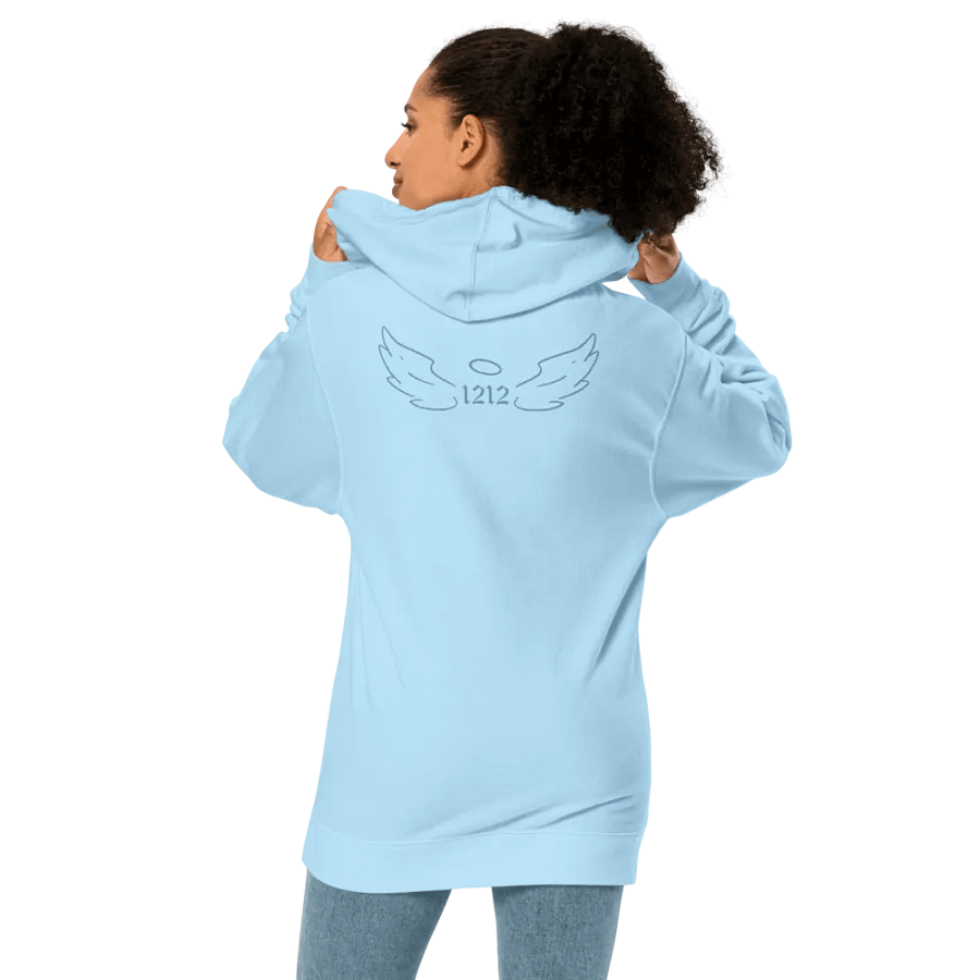 Independent Hoodie 1212 Hoodie - Aqua Teal Thread Embroidery product image (7)