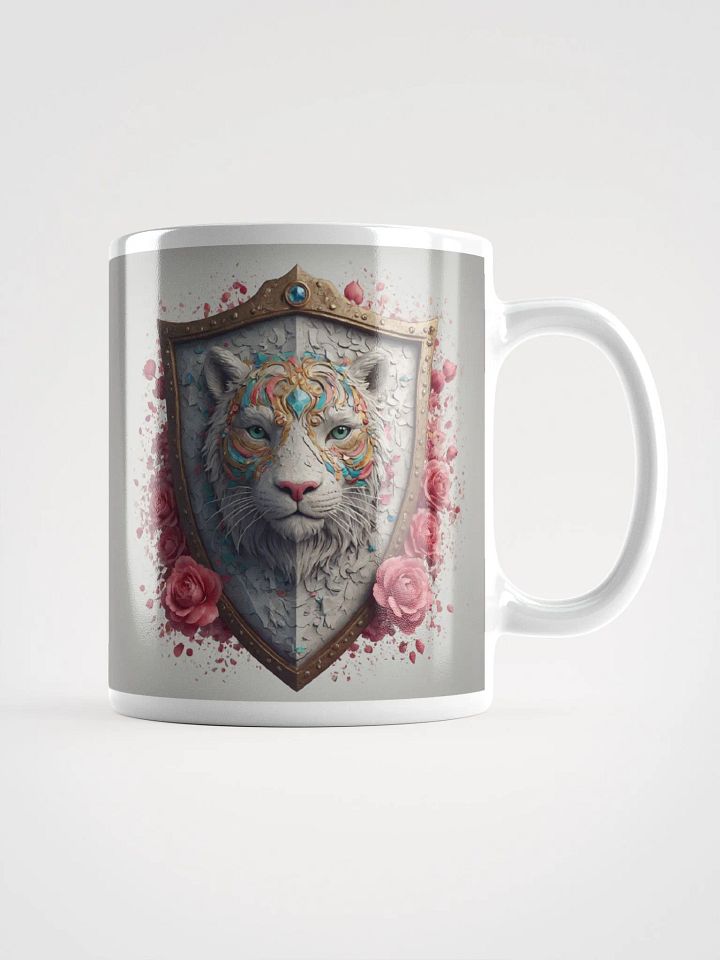 White Tiger Glossy Mug product image (2)