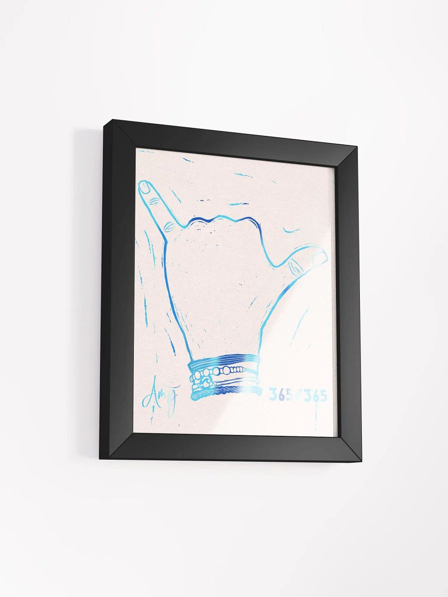 Linocut Hang Loose Art product image (14)