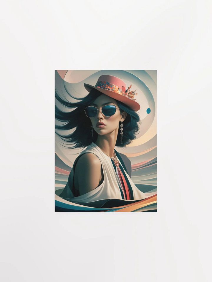 Abstract illustration of a Woman Poster - 29 product image (3)