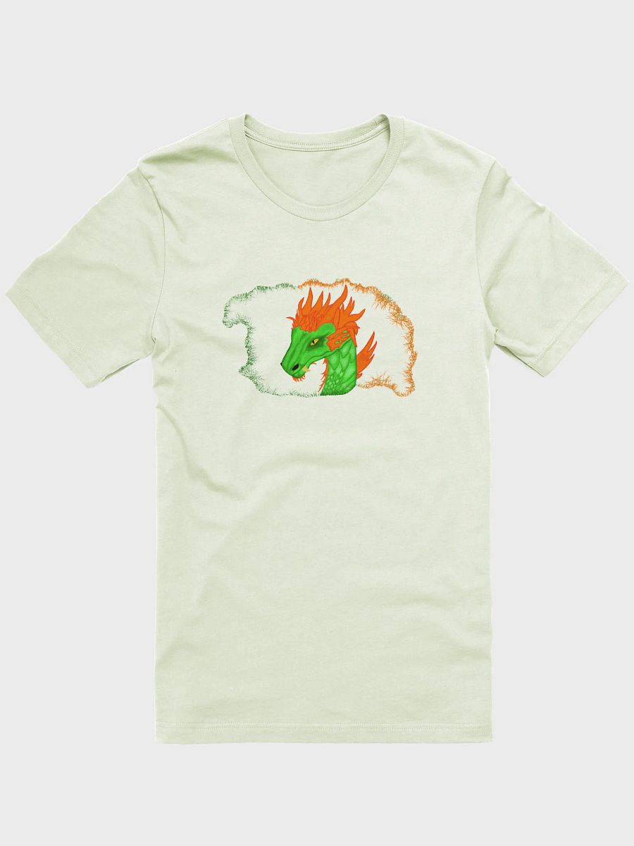 Fierce Dragon Head Illustration T-Shirt product image (1)