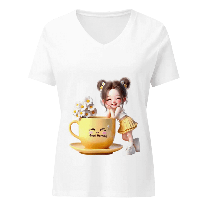 Bella+Canvas Women's Relaxed V-Neck T-Shirt product image (1)